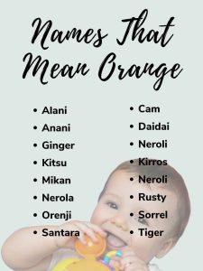 Orange Names